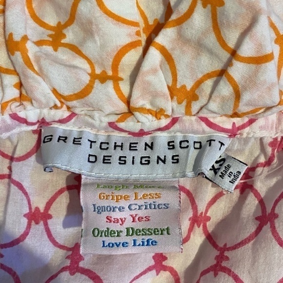 Gretchen Scott Designs Long sleeve neck bow Dress with pockets - Picture 6 of 10